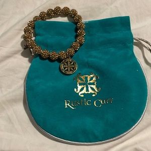 Rustic Cuff Emerson Gold Bracelet